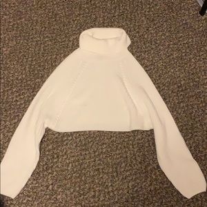 Cropped Long sleeve turtle neck from rainbow